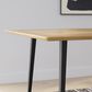 Ashley Gretlynn Rectangular Dining Table in Light Natural and Matte Black - Table Only, , large