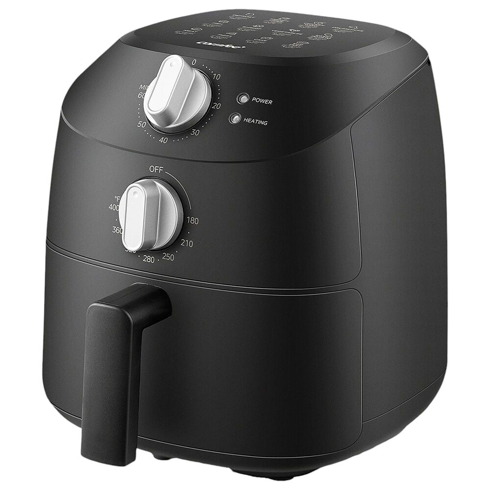 Midea 2.1 Quart Compact Air Fryer in Black, , large