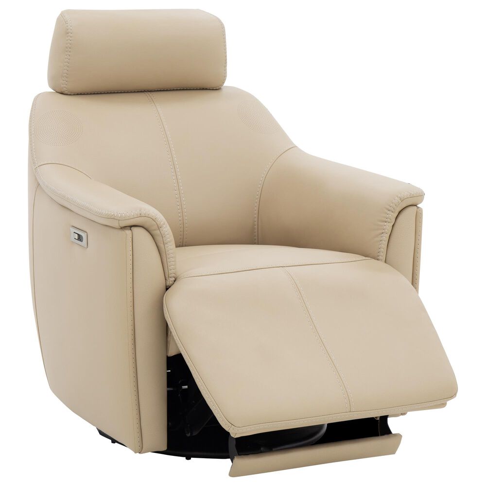 MotoMotion Echo Power Swivel Tilt Recliner with Audio in Sorrento Sand, , large