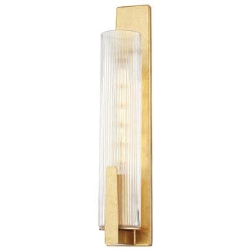 Troy Lighting Malakai 1-Light Wall Sconce in Vintage Gold Leaf, , large