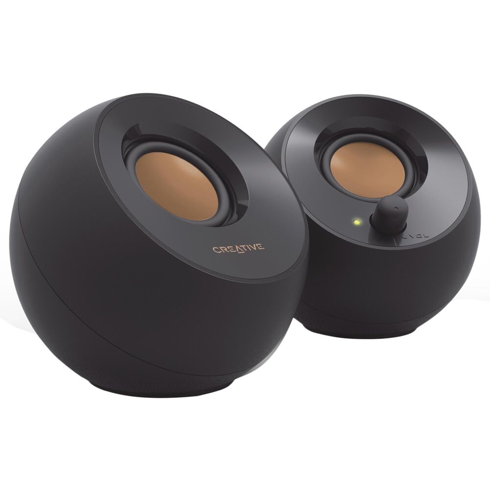 Creative Labs Pebble 2.0 USB-C Desktop Speaker in Black, , large