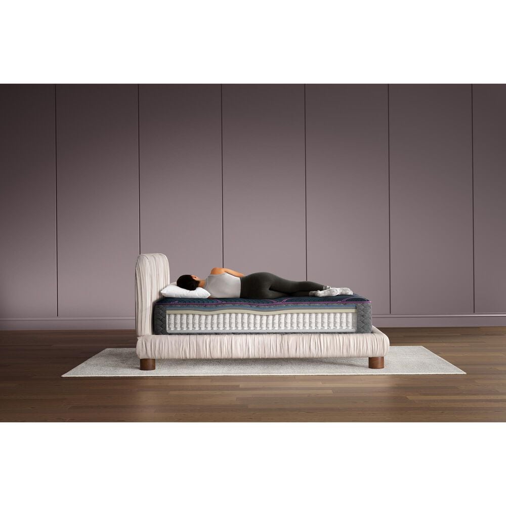 Beautyrest World Class Hybrid Level Three Firm Queen Mattress with Low Profile Box Spring, , large