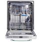 Unique Appliances Classic Retro 24" Top Control Dishwasher in Summer Mint Green, , large
