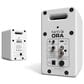 Kanto ORA Desktop Powered Reference Speakers USB-C Input in White (Pair), , large