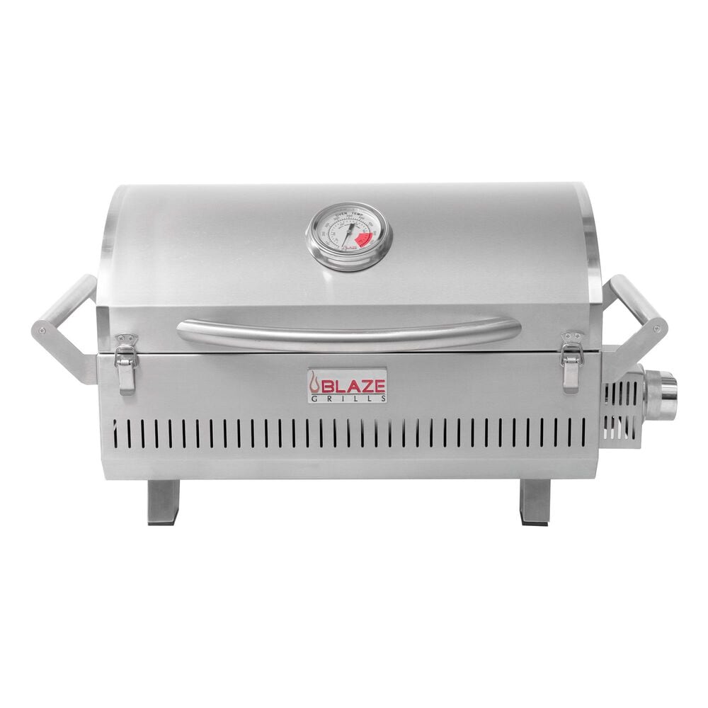 Blaze Pro Portable Liquid Propane Gas Grill in Stainless Steel, , large