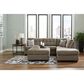 Ashley Mahoney 2-Piece Right Facing Sectional with Chaise in Chocolate, , large