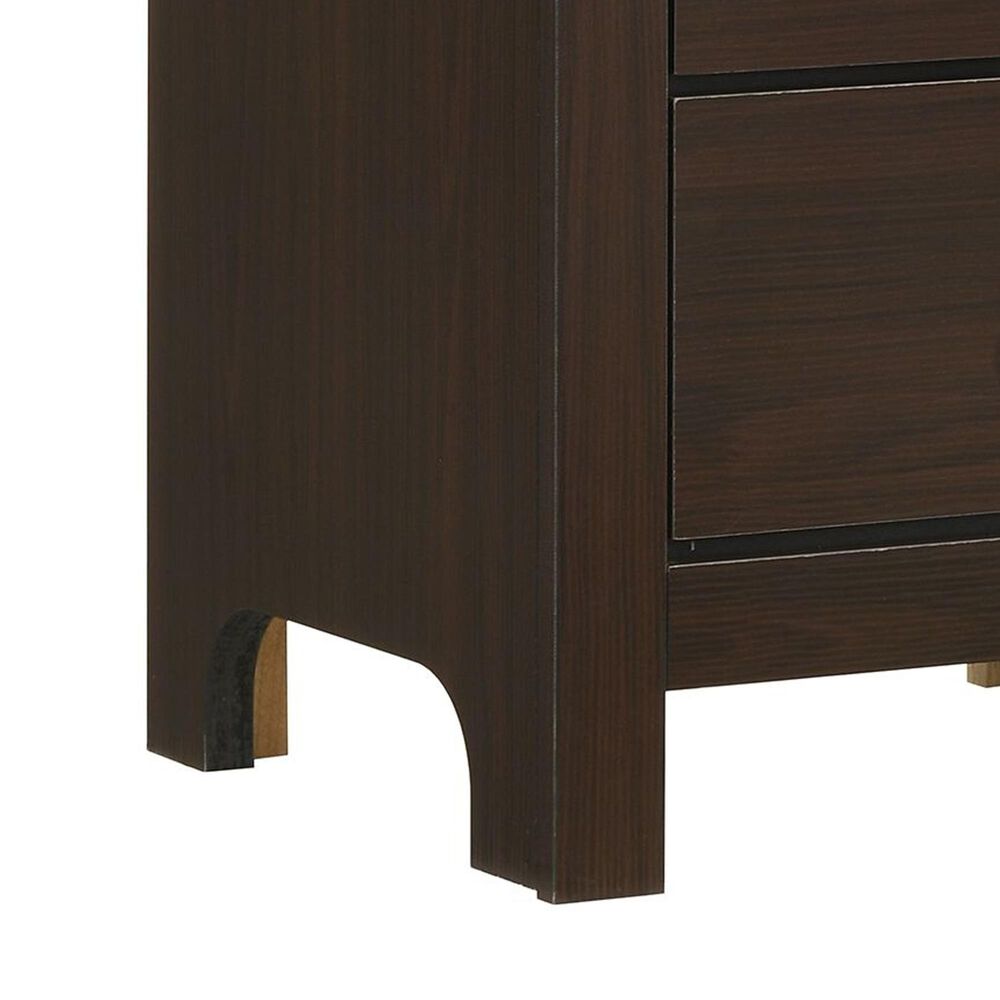 Mayberry Hill Sami 2 Drawer Nightstand in Espresso, , large
