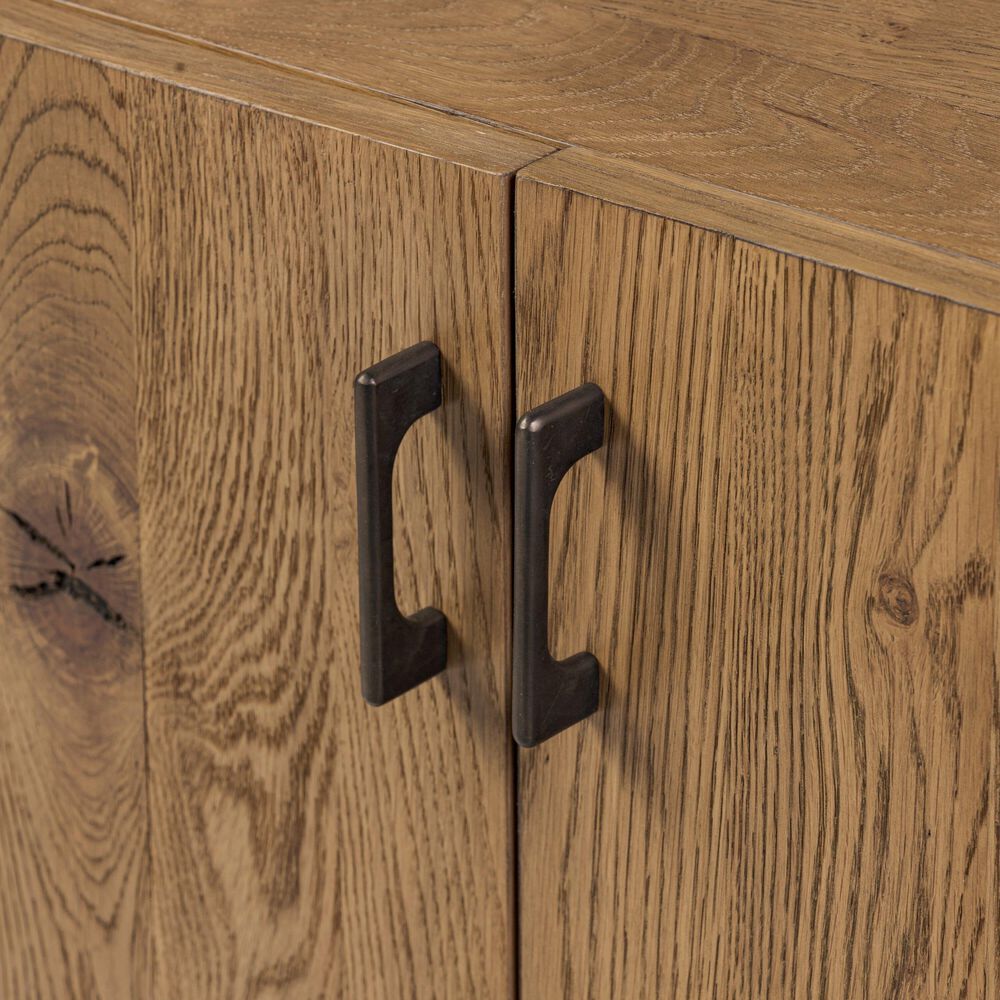 Four Hands Bloomfield Media Console in Worn Oak, , large