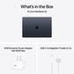 Apple MacBook Air 15-inch Laptop M5 chip - 10 Core CPU - 10 Core GPU - 24GB Memory - 1TB SSD - Midnight (Latest Model), , large