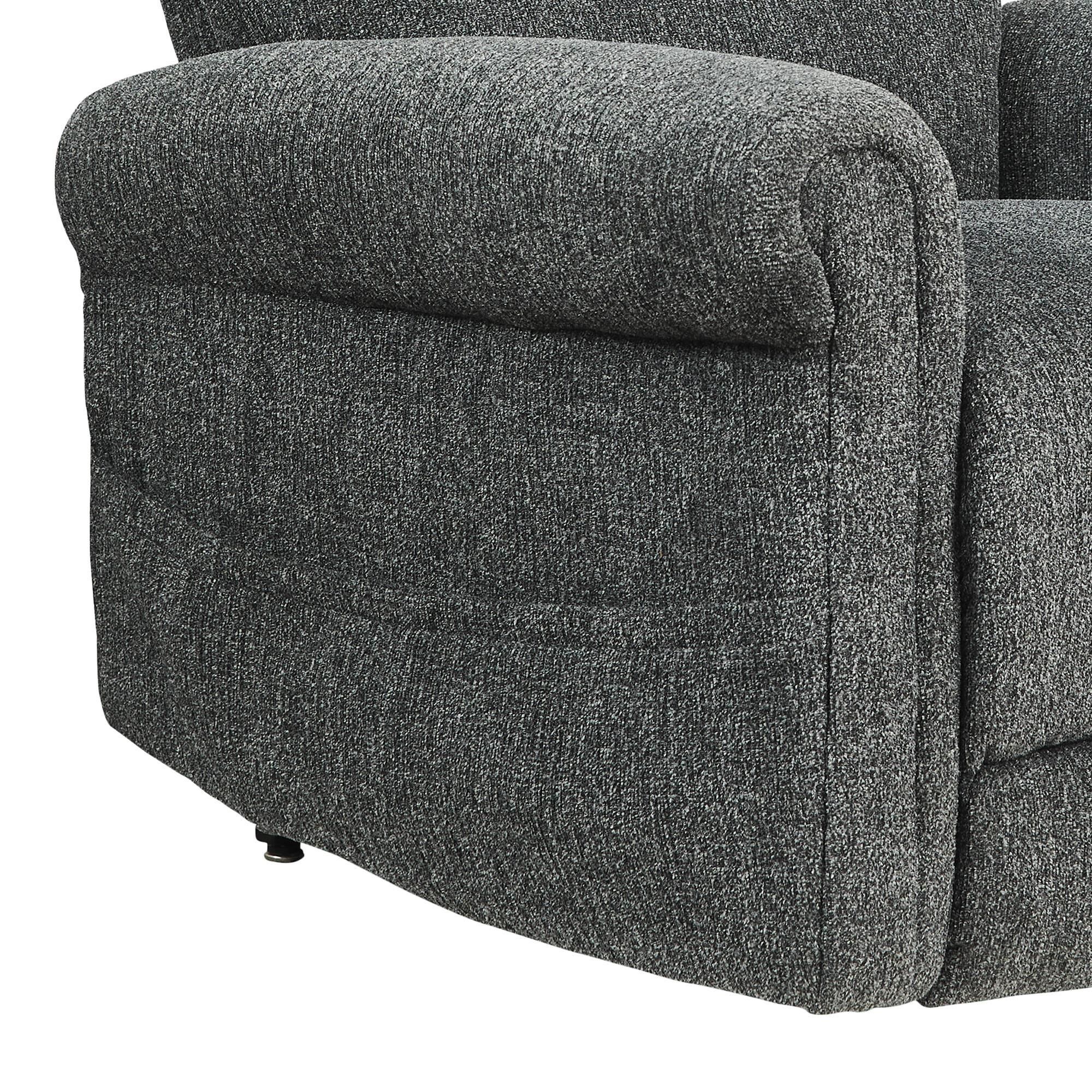 Ashley Aureta Power Lift Recliner in Charcoal