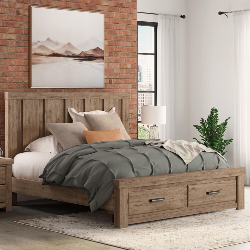 Ashley KING PANEL STORAGE BED (FB STORAGE), , large