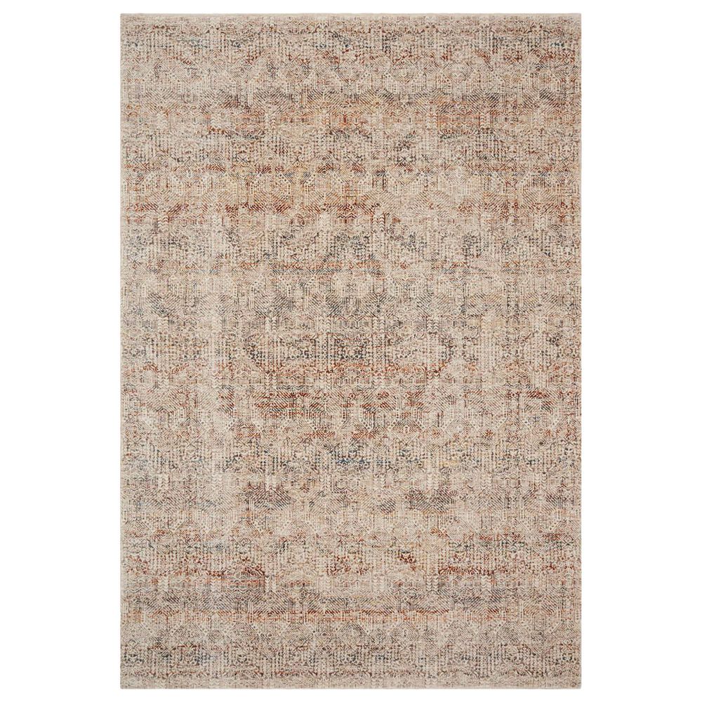 Loloi Lourdes LOU-04 2"3" x 3"10" Ivory and Spice Area Rug, , large