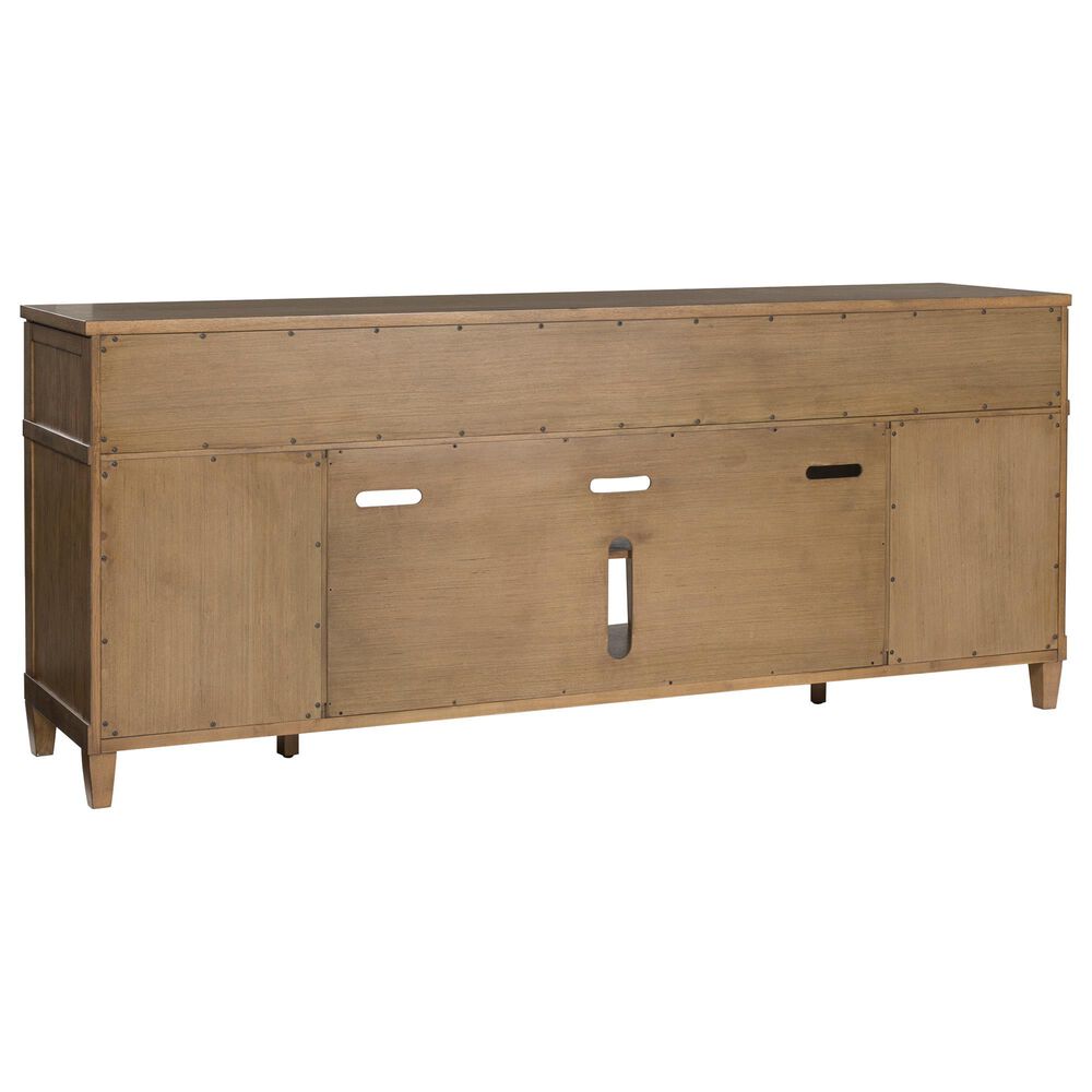 Ashley Sharlance 81" XL TV Stand in Light Brown, , large