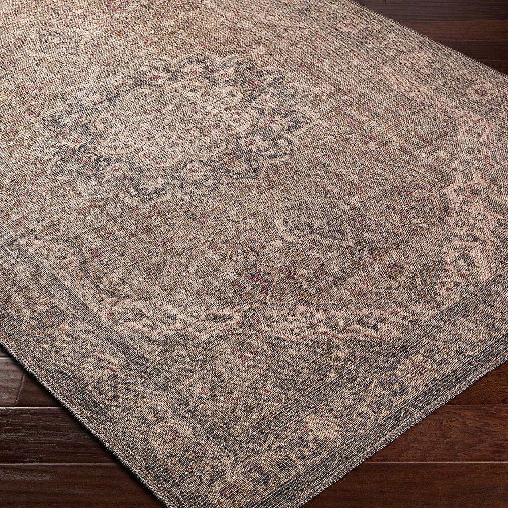 Surya Colin 7&#39;10&quot; x 10&#39;2&quot; Dusty Sage, Olive, Red, Black and Beige Area Rug, , large
