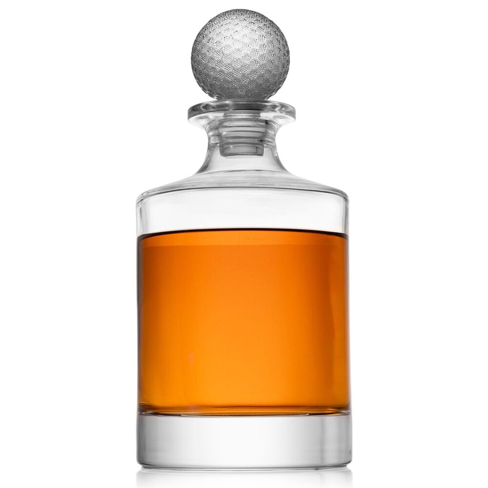 Godinger Silver Golf Whiskey Decanter in Clear, , large