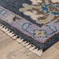 Oriental Weavers Majorca MAJ07 Blue and Multicolor 9" x 12" Area Rug, , large