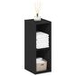 HOMLUX 2-Tier Open Bookcase with 8" Shelf in Blackwood, , large