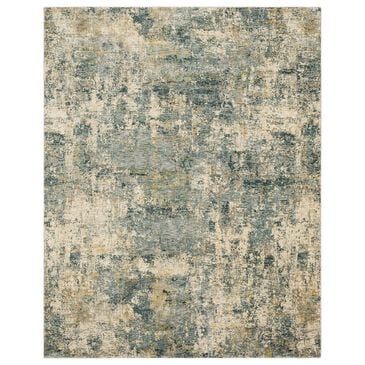 Karastan Marash 2"7" x 7"3" Grey, Silver, Blue and Beige Runner, , large