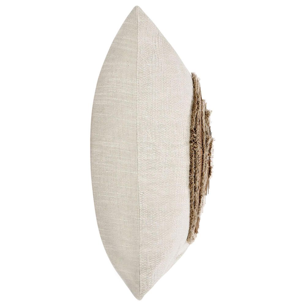 Classic Home Pueblo 22&quot; Square Throw Pillow in Chestnut and Natural, , large