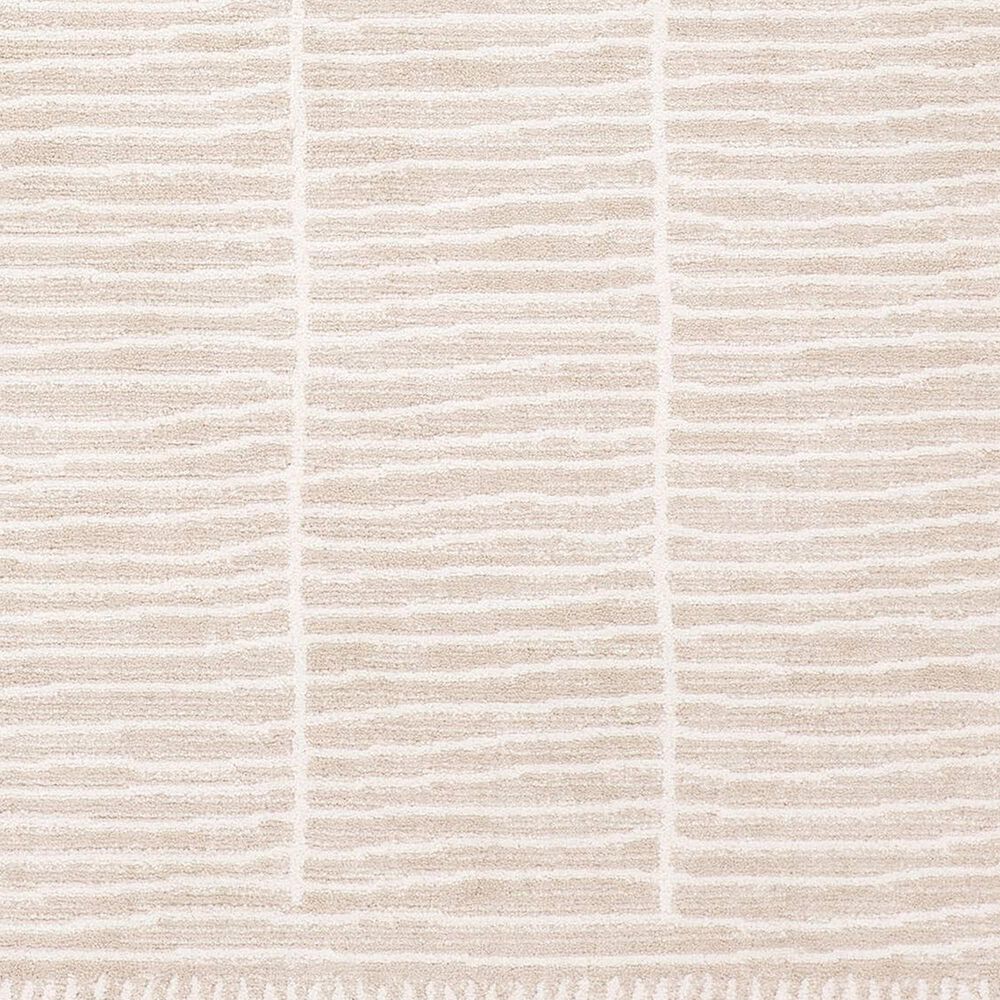 Jaipur Eva Siawin Tan and Taupe 6' x 9' Area Rug, , large