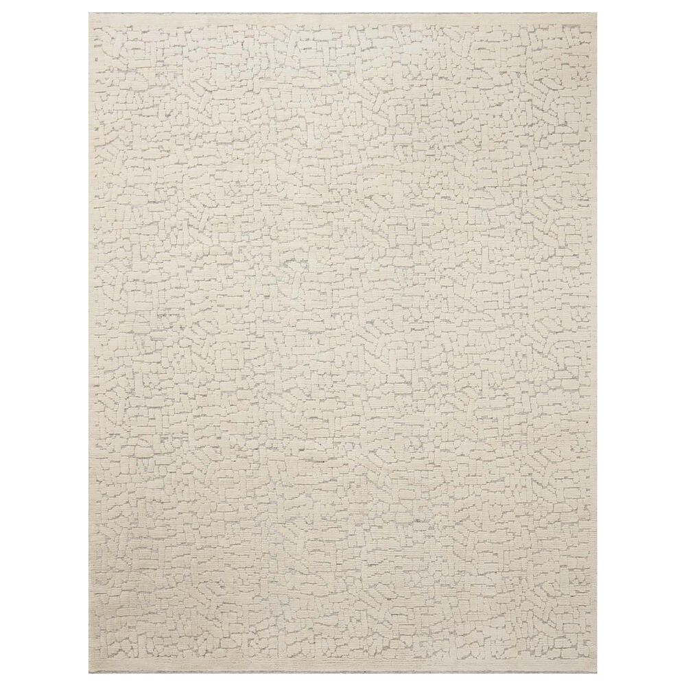 Loloi Harrison 2" x 3" Ivory and Silver Area Rug, , large