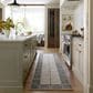 Chris Loves Julia x Loloi Francis 2" x 5" Cream and Black Area Rug, , large