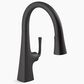Kohler Graze Pull-Down Kitchen Sink Faucet in Matte Black, , large