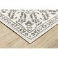 Oriental Weavers Montecito Floral 5"3" x 7"6" Gray Area Rug, , large