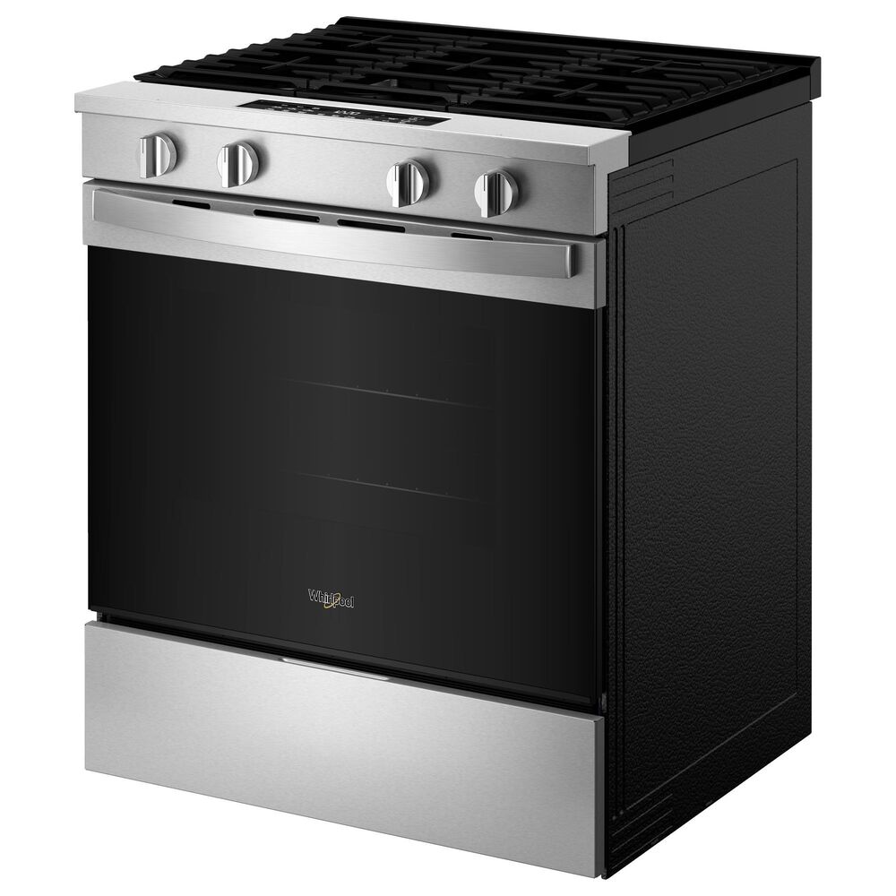 Whirlpool 30" Gas Smart Range in Stainless Steel, , large