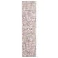 Safavieh Skyler SKY191P 2" x 8" Gray and Pink Runner, , large