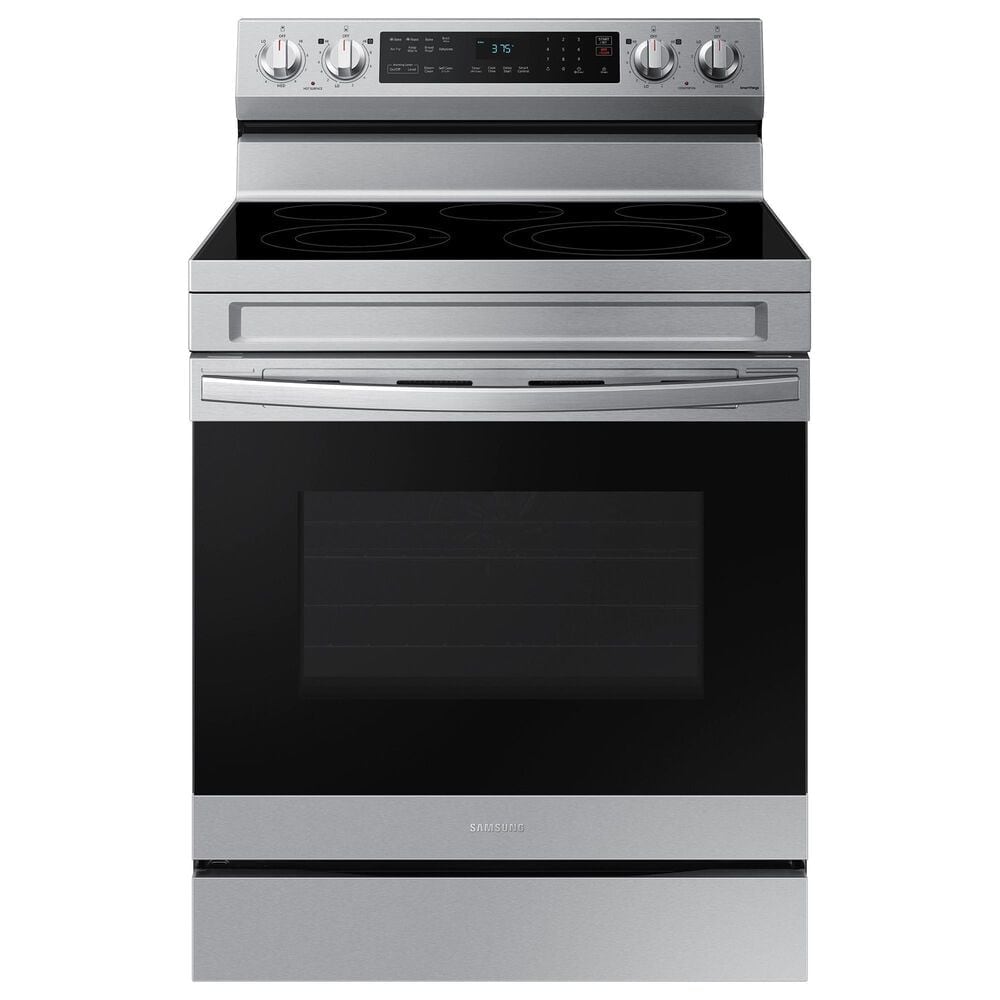 Samsung 6.3 Cu. Ft. Freestanding Electric Range with Air Fry and Wi-Fi in Stainless Steel, , large