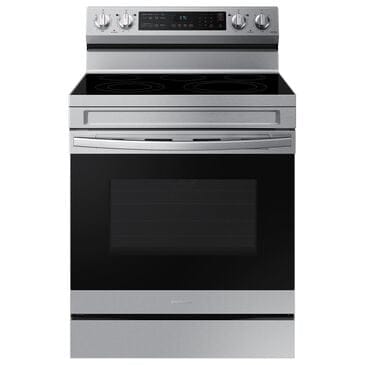 Samsung 6.3 Cu. Ft. Freestanding Electric Range with Air Fry and Wi-Fi in Stainless Steel, , large