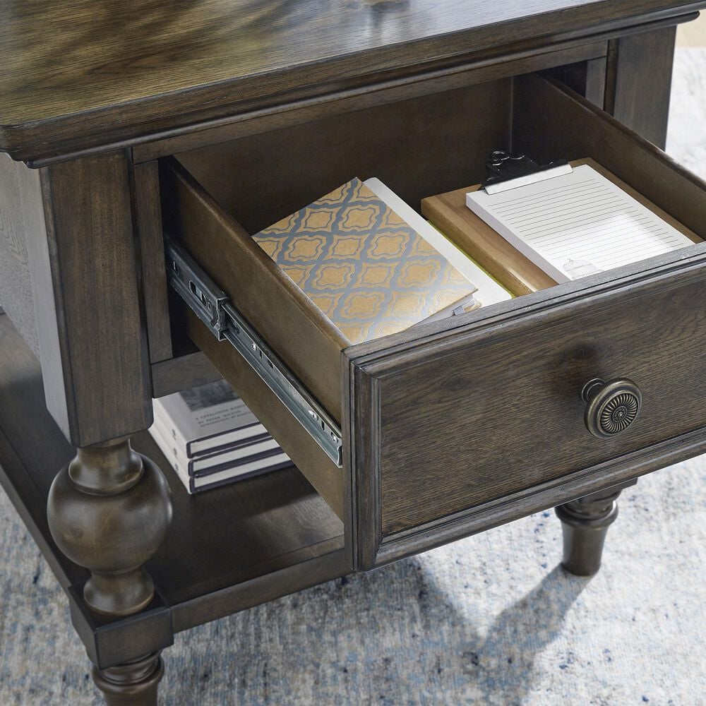 Ashley Veramond End Table in Dark Brown, , large