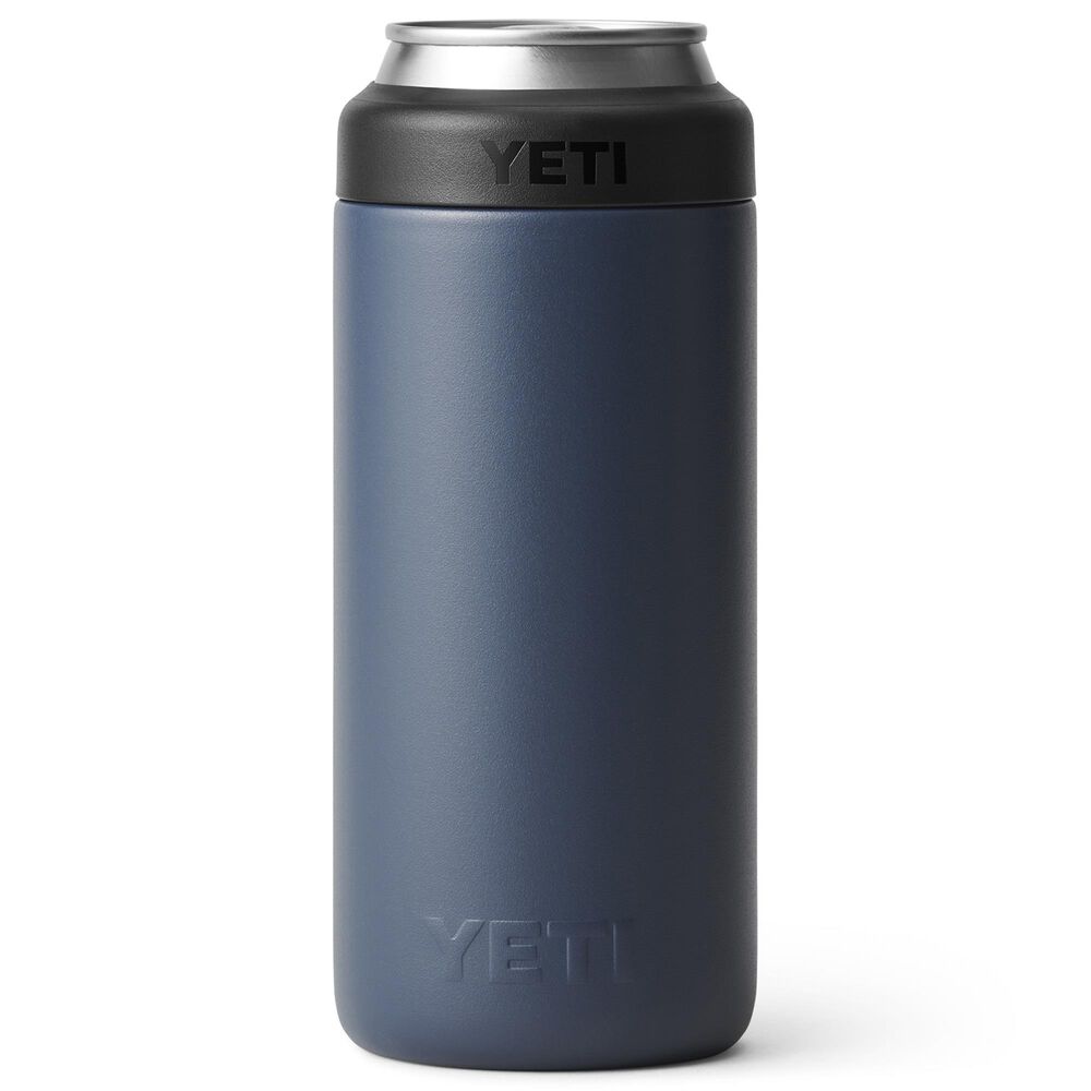 YETI Rambler 12 Oz Colster Slim Can Cooler in Navy, , large