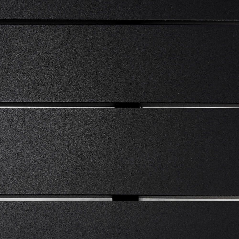 Blue River Cayman Outdoor Round Dining Table in Black - Table Only, , large