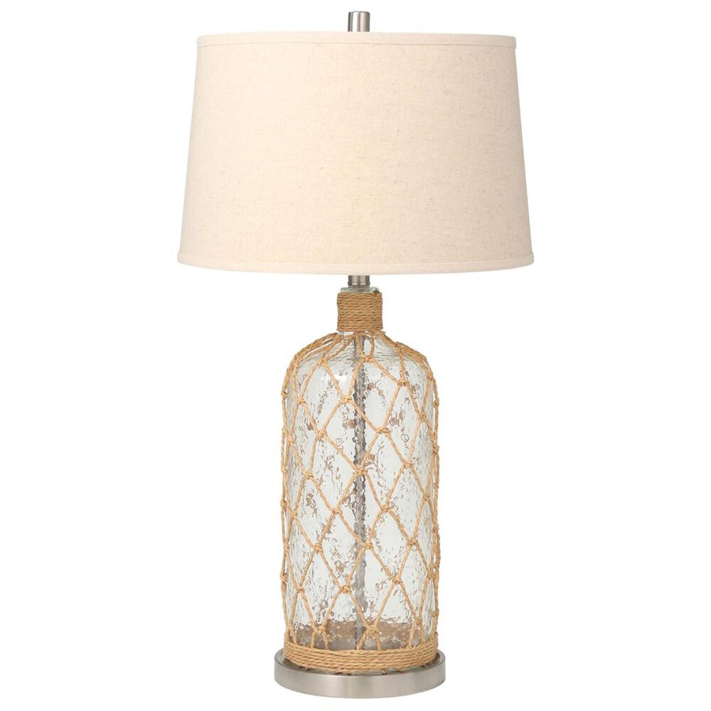 Sagebrook Home 29" Table Lamp in Clear, , large