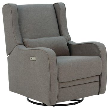 Eastern Shore Elsa Power Swivel Glider in Harbor Gray, , large