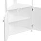 Timberlake Dover 68" Corner Storage Cabinet in White, , large
