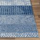 Surya Monaco MOC-2305 2" x 3" Bright Blue, Navy and Cream Scatter Rug, , large