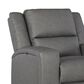 Ashley Brixworth Manual Zero Wall Recliner in Slate, , large