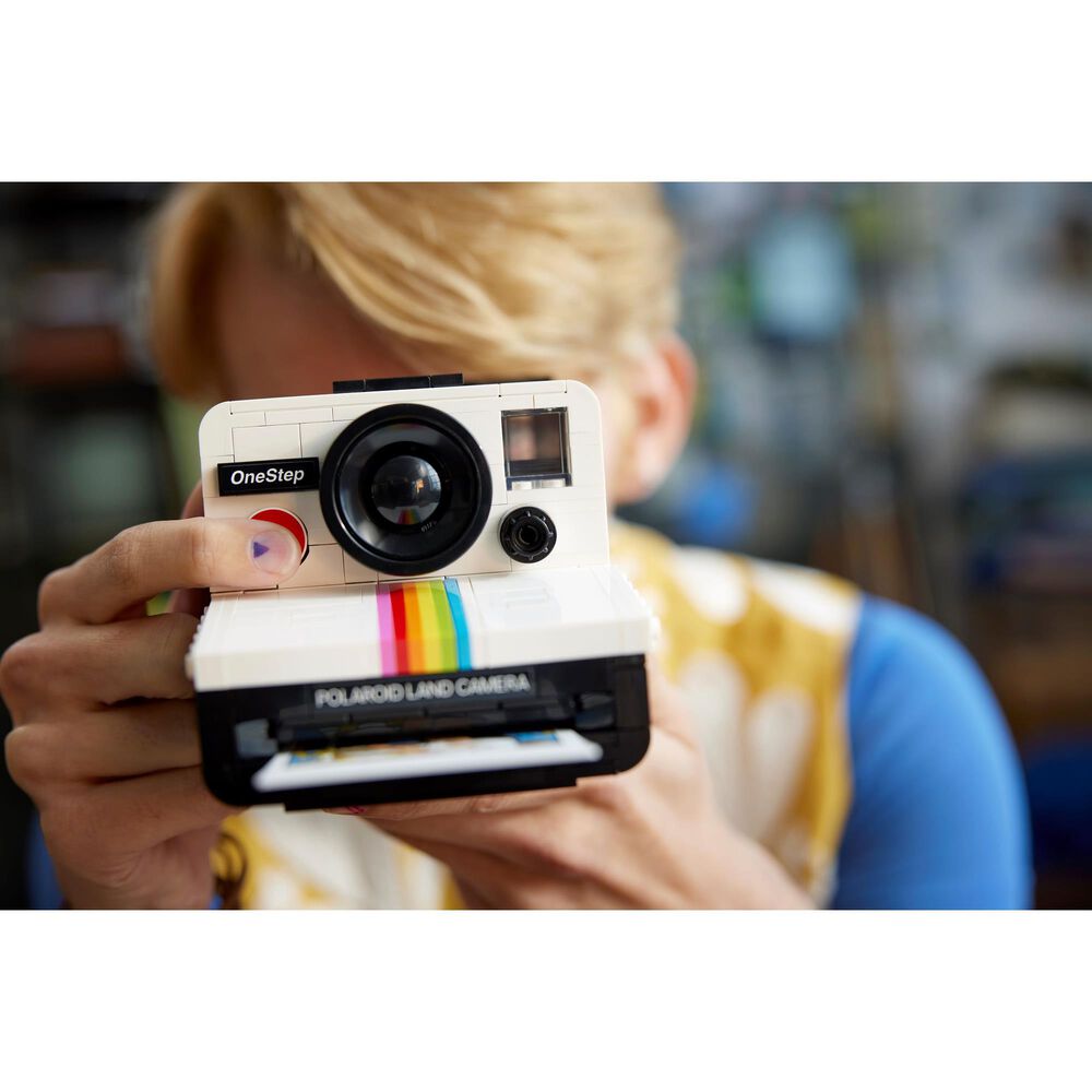 LEGO Ideas Polaroid OneStep SX-70 Camera Building Set in Multicolor, , large