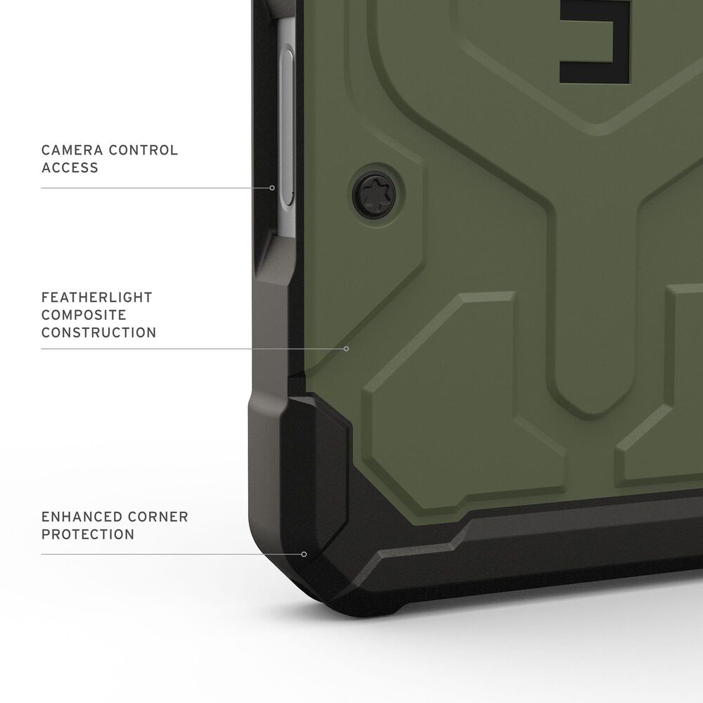 UAG Urban Armor Gear (uag) - Pathfinder Magsafe Case For Apple 2025 Iphone 6.3 Pro - Olive, , large