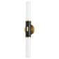 Hudson Valley Lighting Crewe 2-Light Wall Sconce in Aged Brass and Distressed Bronze, , large