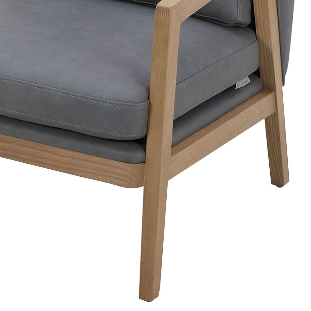 Kuka &#40;Hk&#41; Trade Co Lmt Motion Accent Chair in Aline Storm Blue, , large