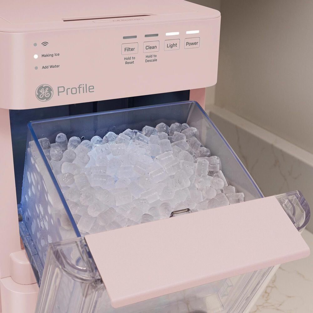 GE Profile Opal 2 Lb. Mini Nugget Ice Maker in Peony Pink, , large