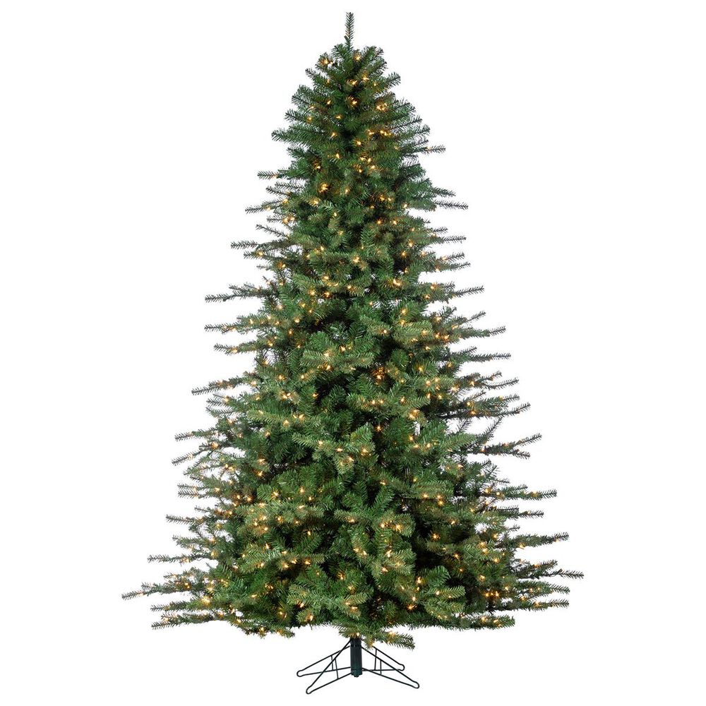 The Gerson Company Sterling 7.5" Layered Norfolk Pine with 1000 UL White Lights, , large