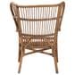 Baxton Studio Lamaria Rattan Arm Chair in Natural Brown Antique, , large
