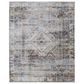 Feizy Melrose 2" x 3" Ivory and Multicolor Area Rug, , large