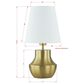 Southern Lighting Lexington Table Lamp in Brushed Brass, , large