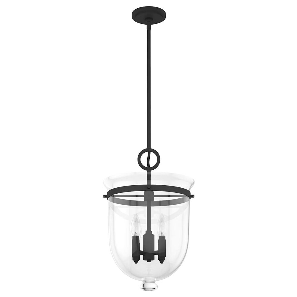 Hunter Belltown 4-Light Pendant in Natural Iron, , large